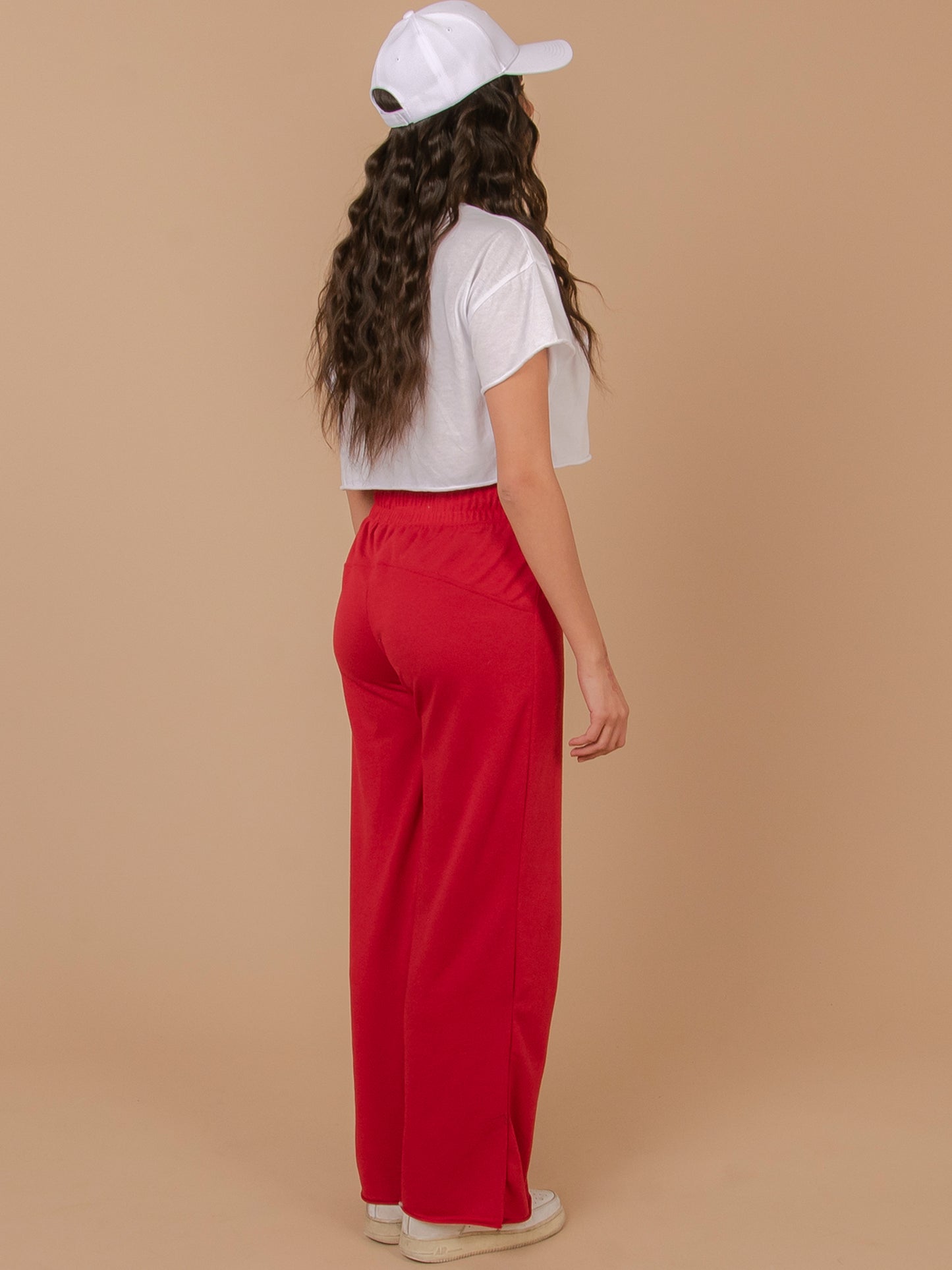 Sweatpants Rojo Mujer
