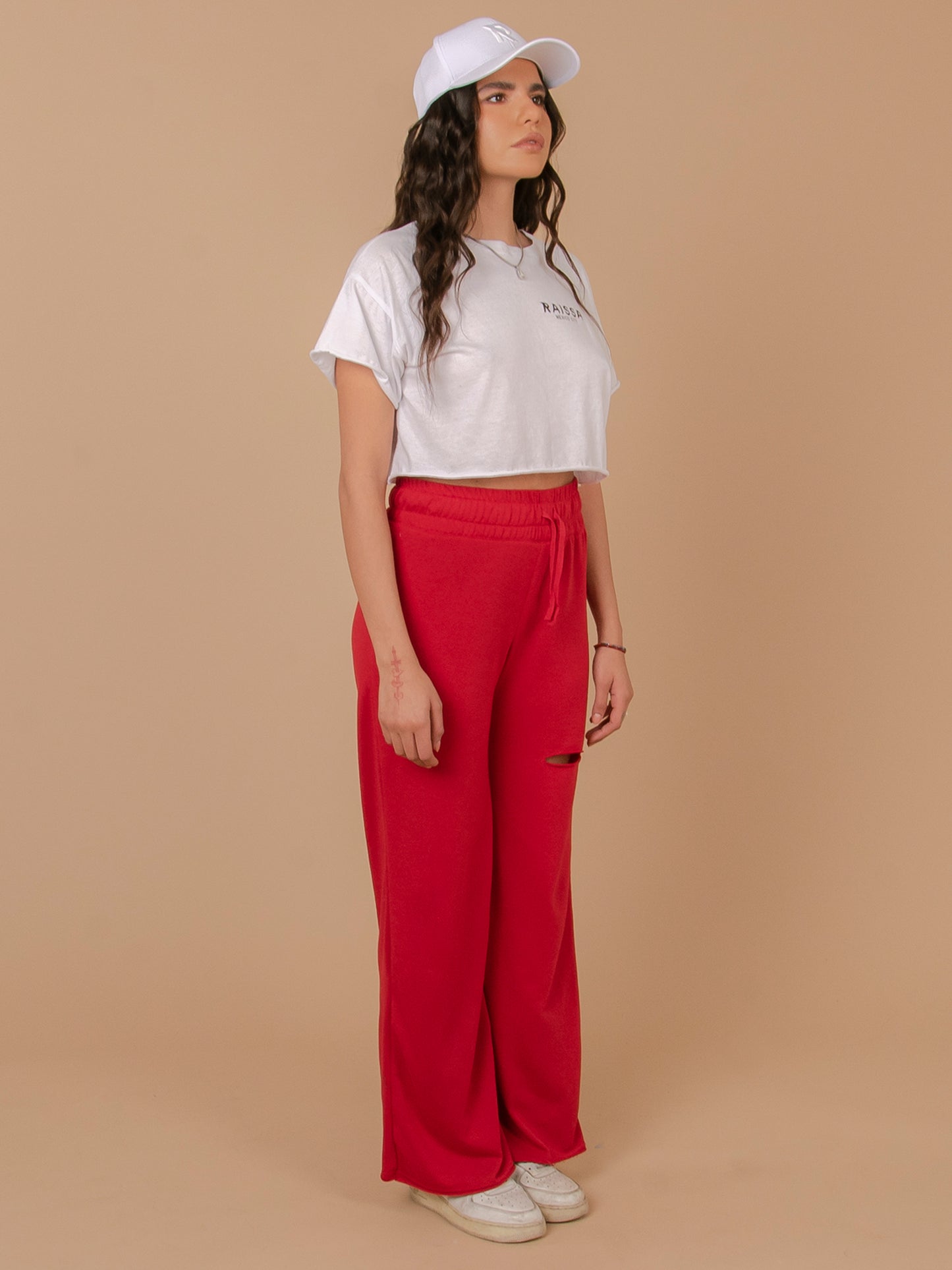 Sweatpants Rojo Mujer