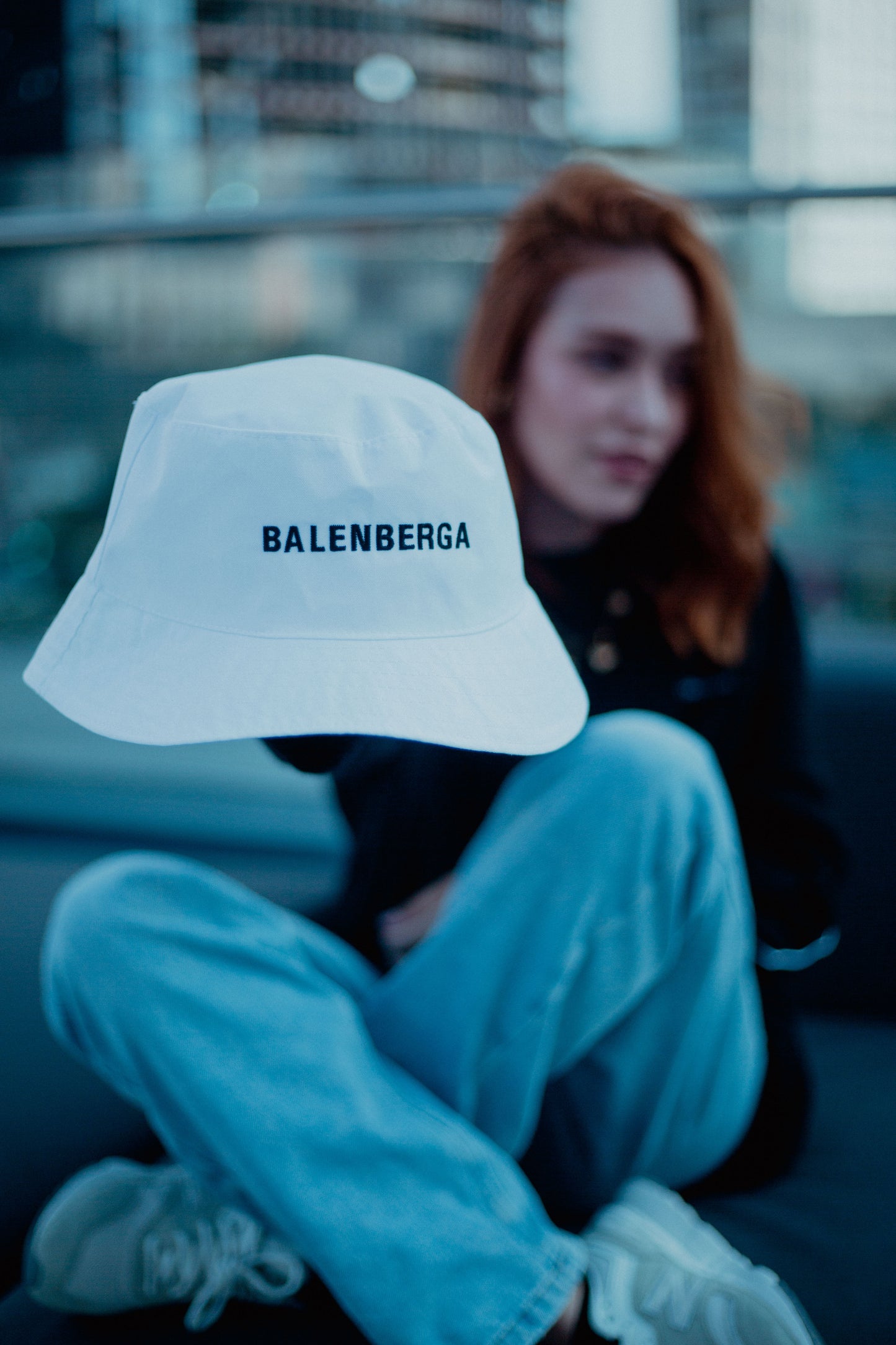 Bucket Hat Balenberga Blanco