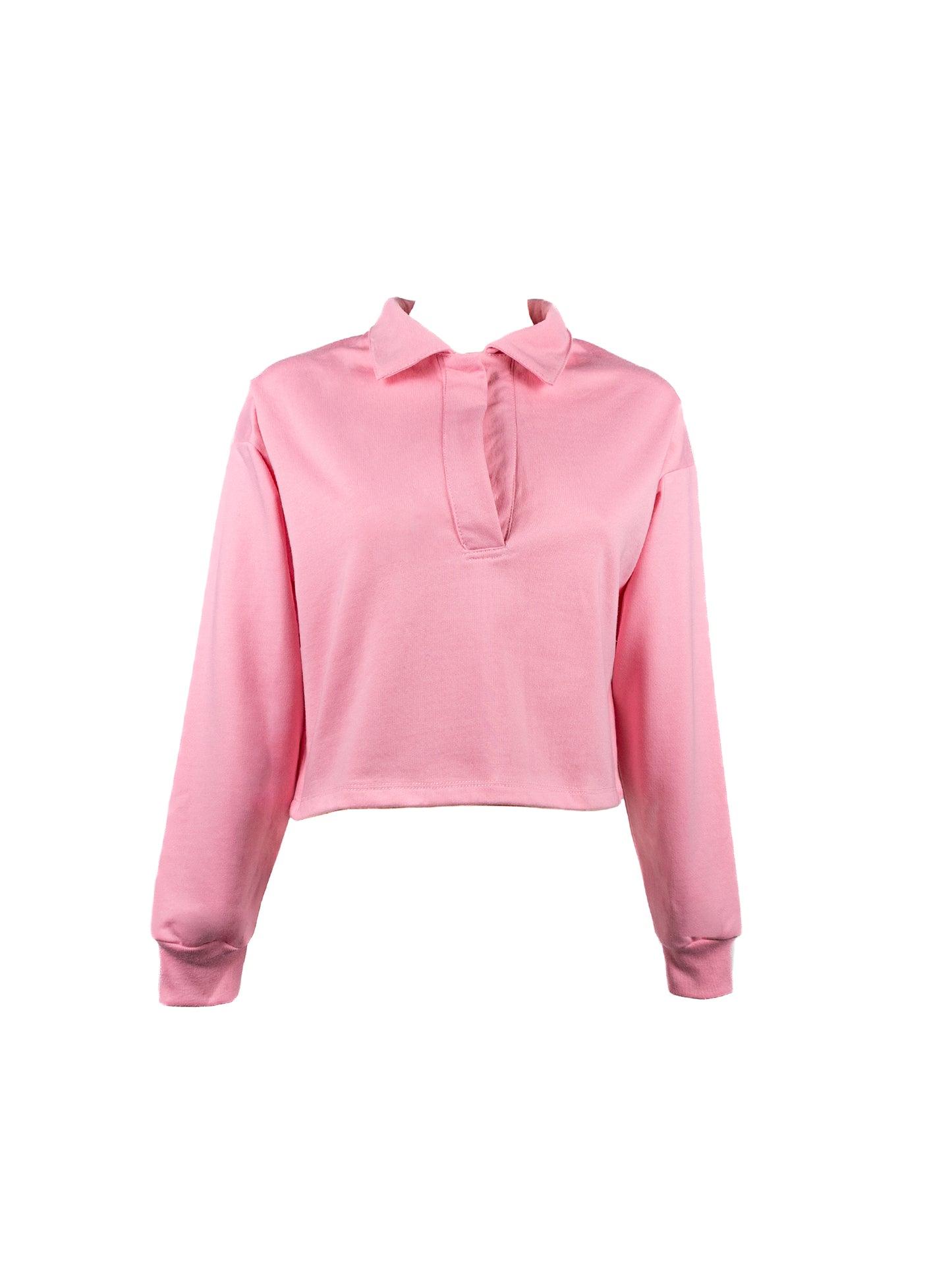 Sudadera Polo Mujer - Rosa Palo