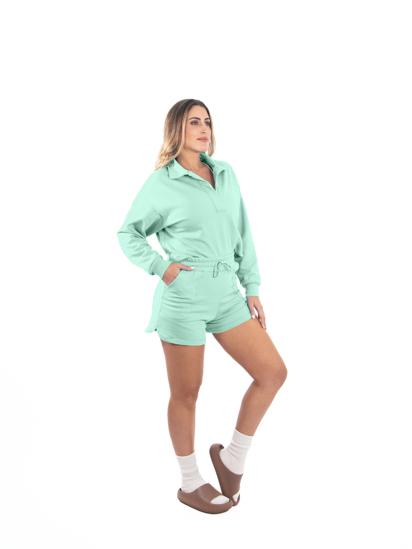 Sudadera Polo Mujer - Bacalar