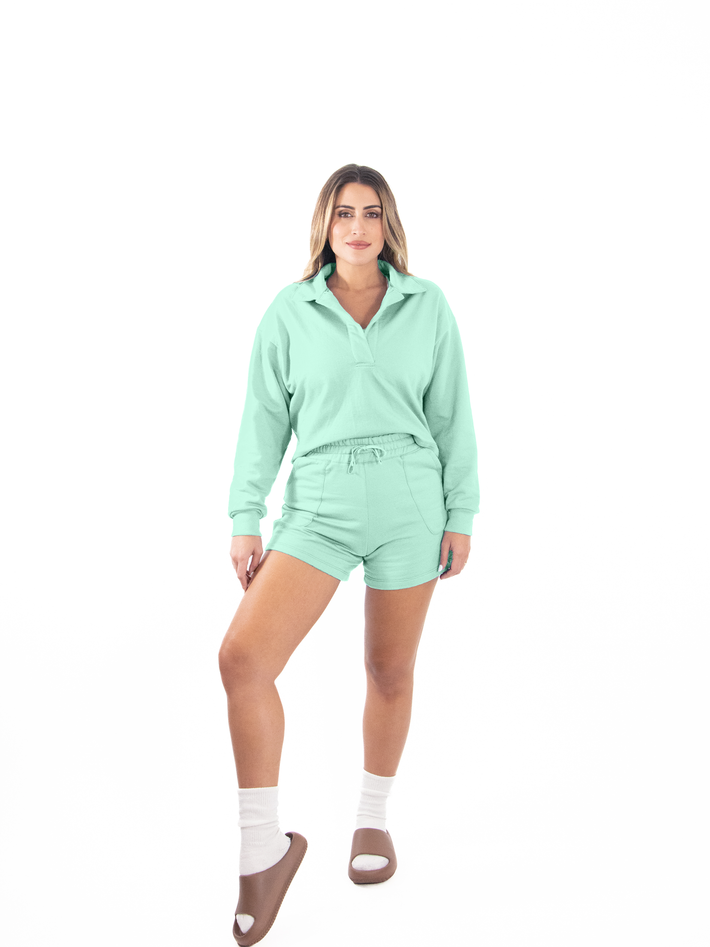 Sudadera Polo Mujer - Bacalar