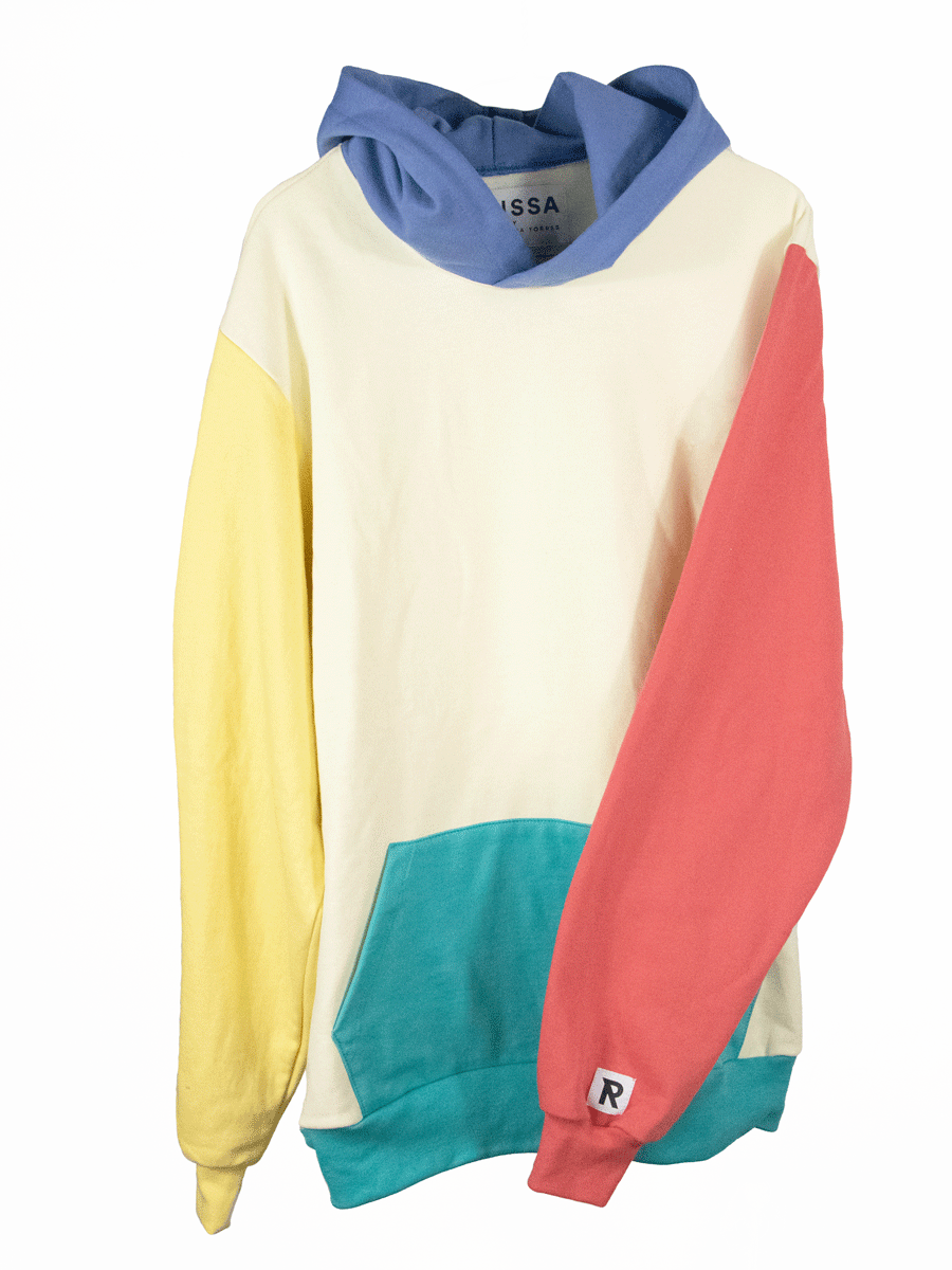 Hoodie Color Block