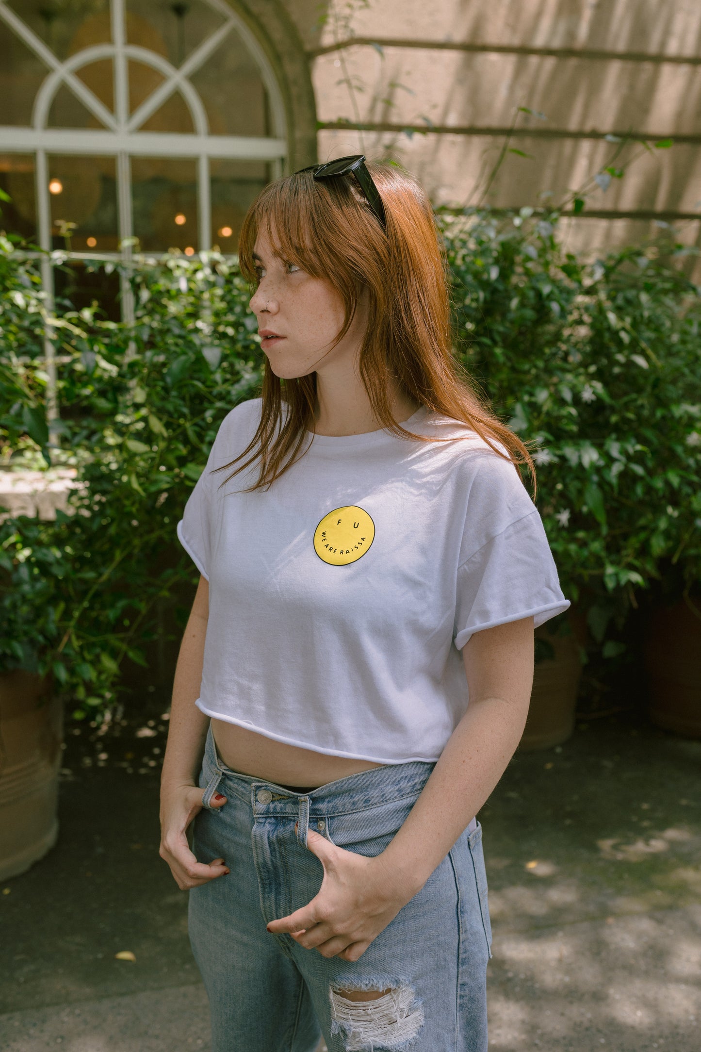 Crop Smiley F.U.