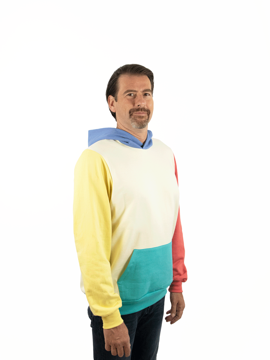 Hoodie Color Block