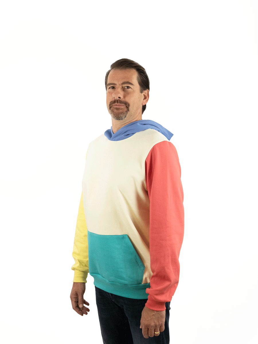 Hoodie Color Block